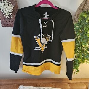 Pittsburgh Penguins NHL hockey jersey sweatshirt size small